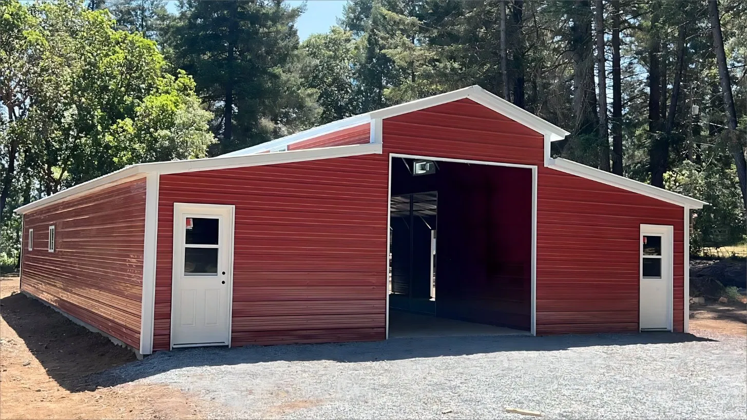 Quick Build Prefabricated Metal Buidling Steel Structure Storage