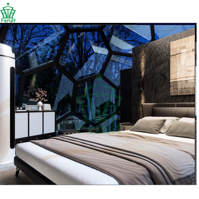 Geodesic Dome Glamping Tent Luxury Glass Structure