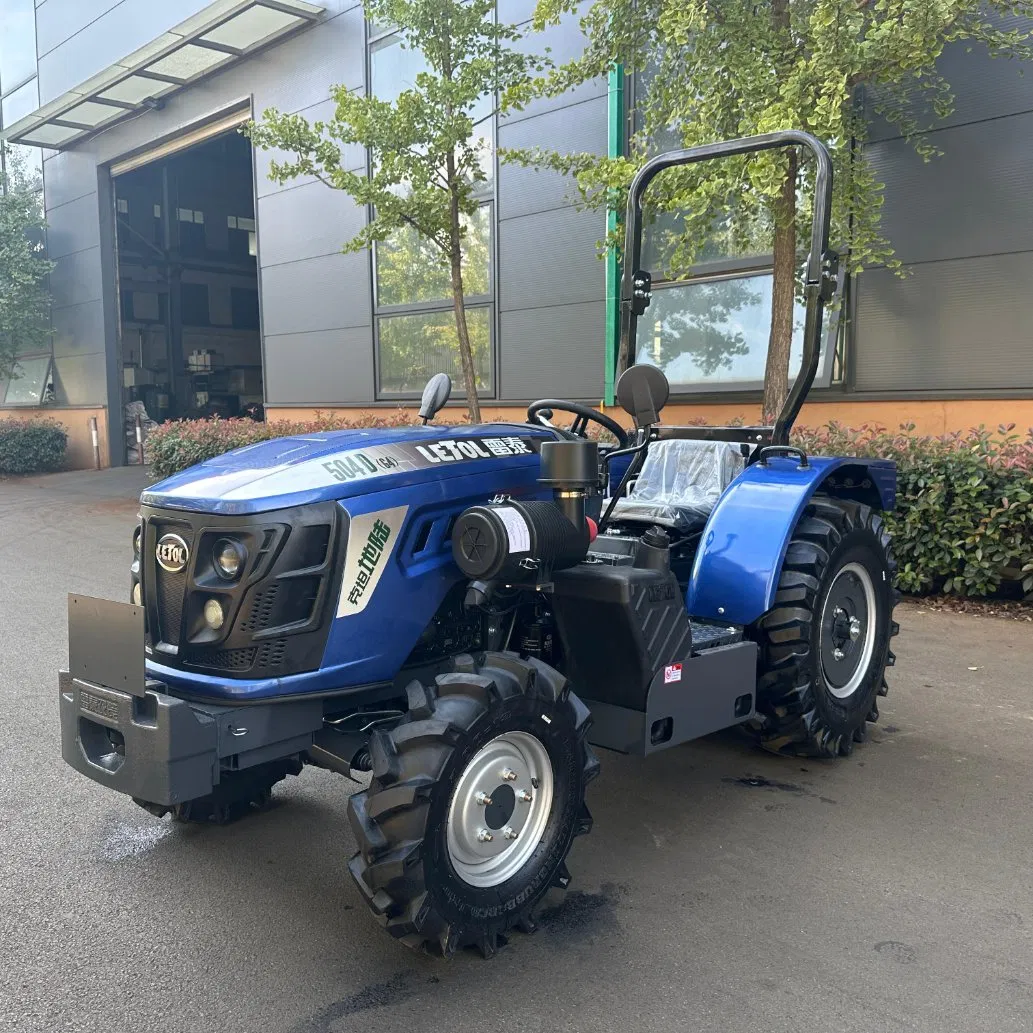 China-Made 4WD 80HP Minitractor with Full Hydraulic Steering System