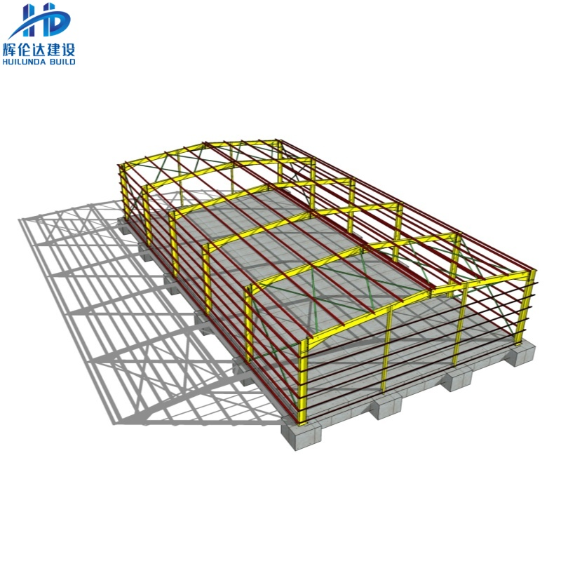 Lightweight Portable Structure Building with High-Quality Steel Frame
