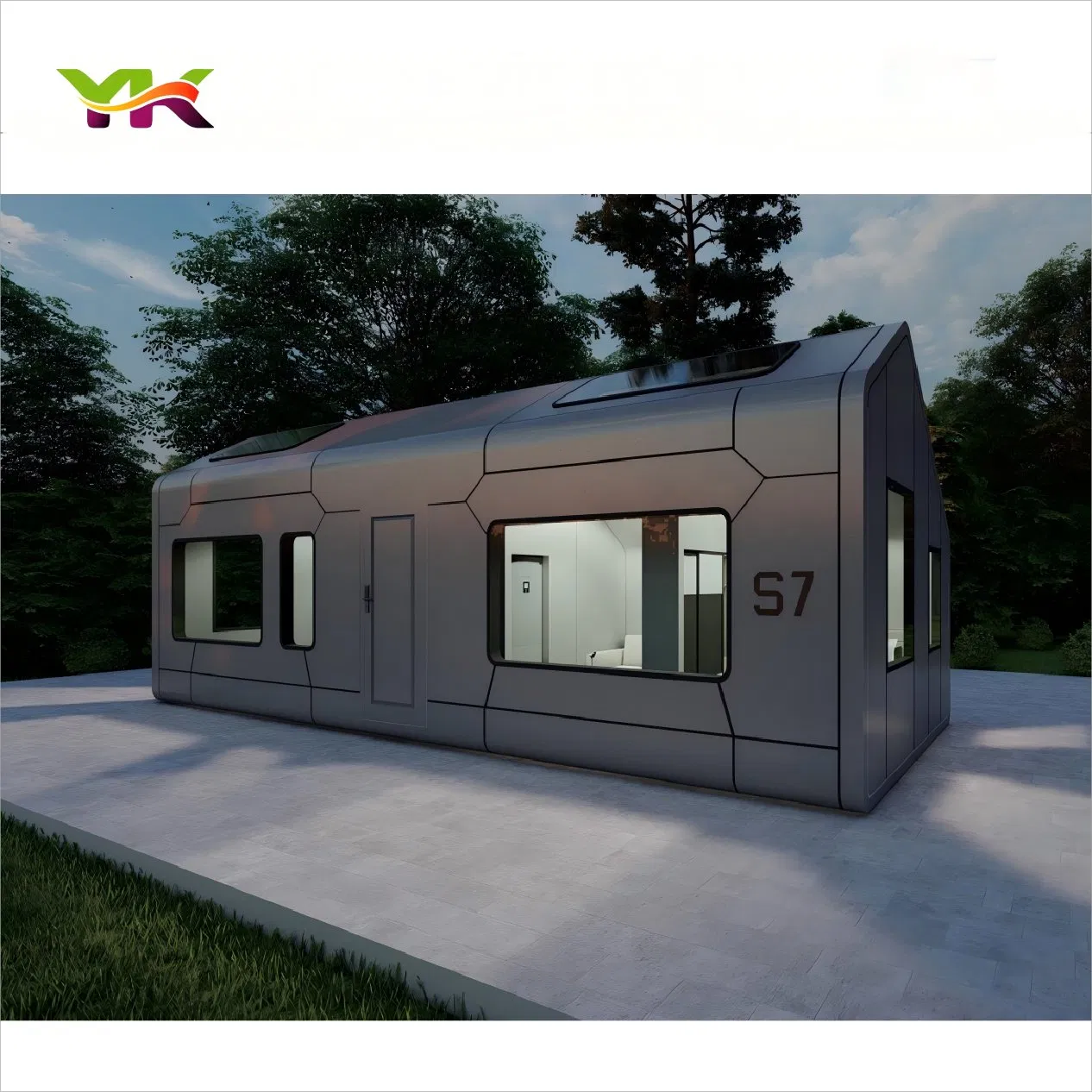 Popular Prefabricated Space Capsule House Factory Modular Home Smart Modular Price Steel Structure Mobile Building Hotel Prefab Cabin Housing