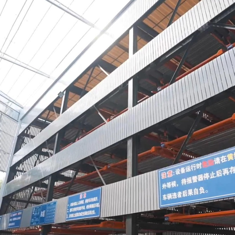 Parking Robot Advanced Car Puzzle Parking Solutions with Hydraulic Lifting Mechanism