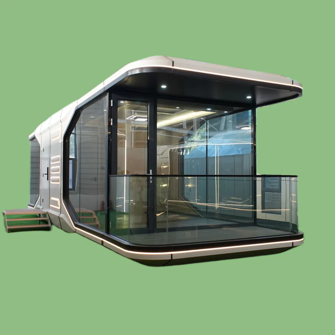 Mobile Steel Building Featuring Unique Kitchen and Bathroom Solutions