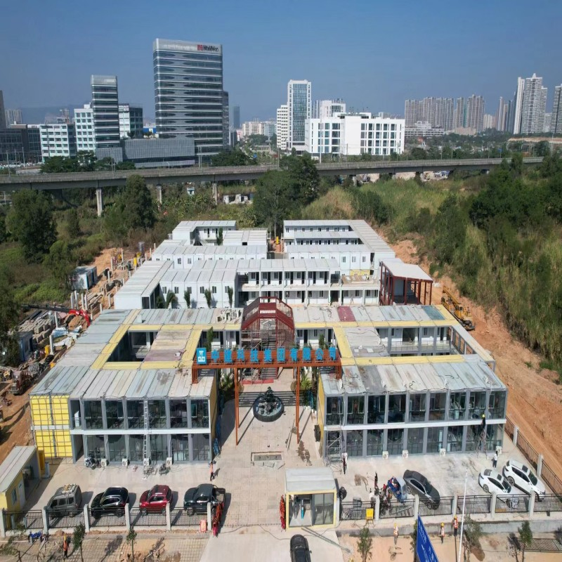 Portable Eco-Friendly Housing Solution for Temporary Living Community