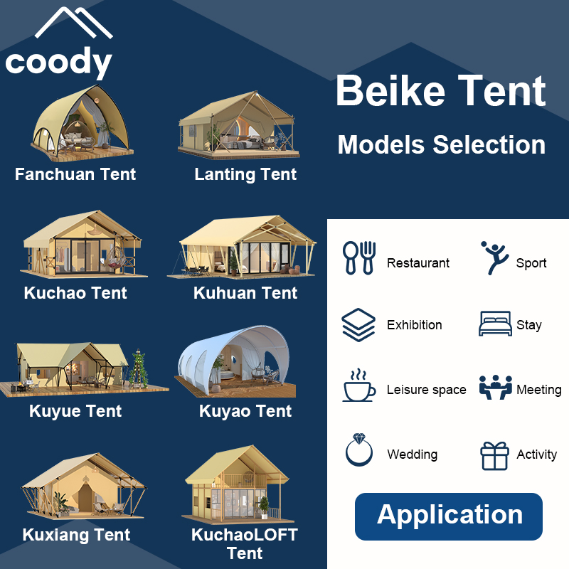 Luxury Safari Tente Glamping Hotel Tent