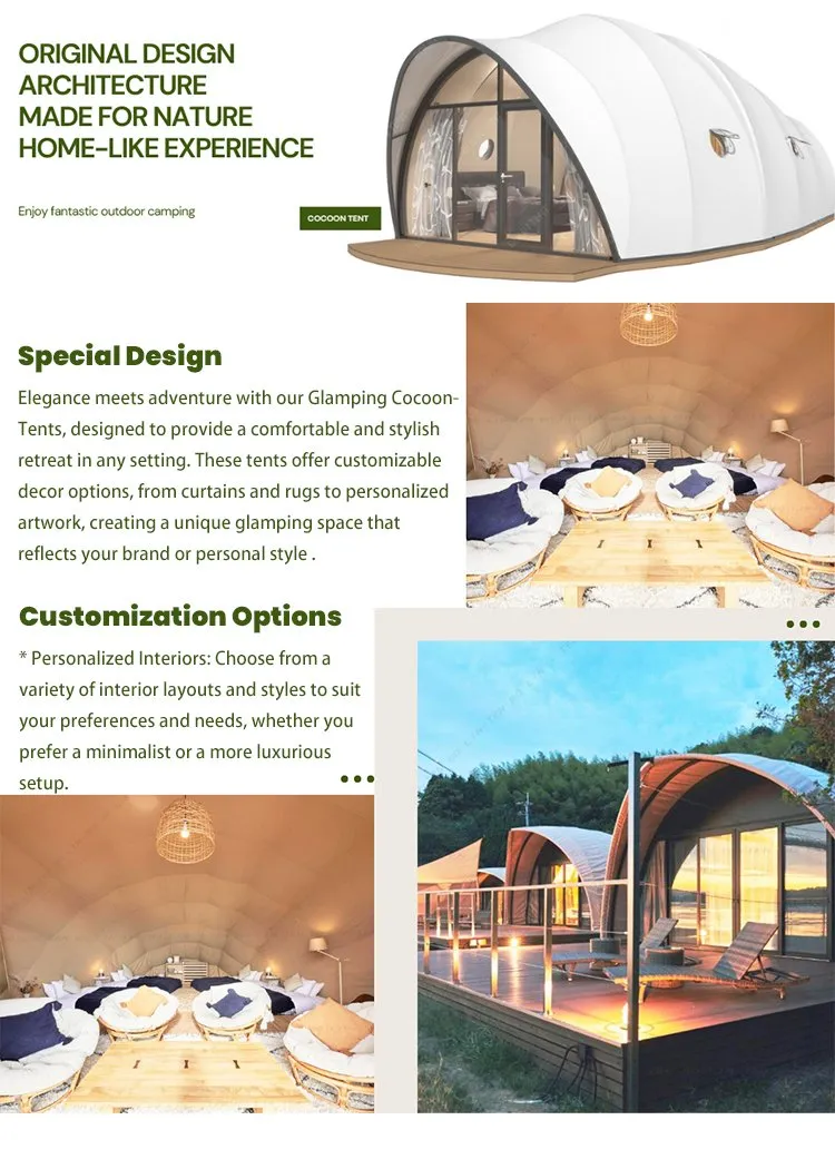 Luxury Safari Tent Shell Shape