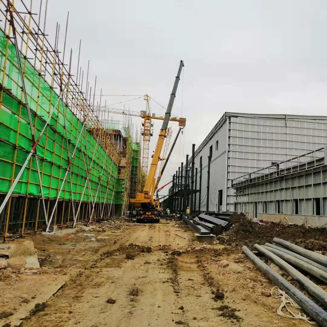 Steel Shed Metal Construction Frame Workshop Warehouse Prefabricated Building Steel House