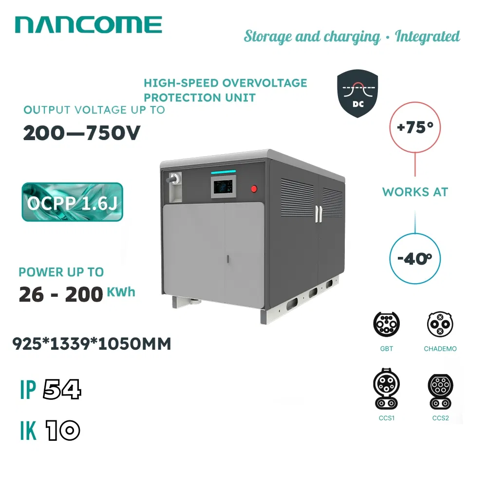 Nancome 100kwh Emergency Charging Solution with Mobile Energy Storage