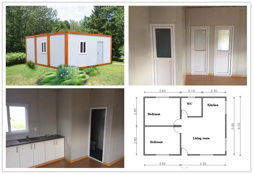 Prefabricated Flat Modular Container Housing Overview