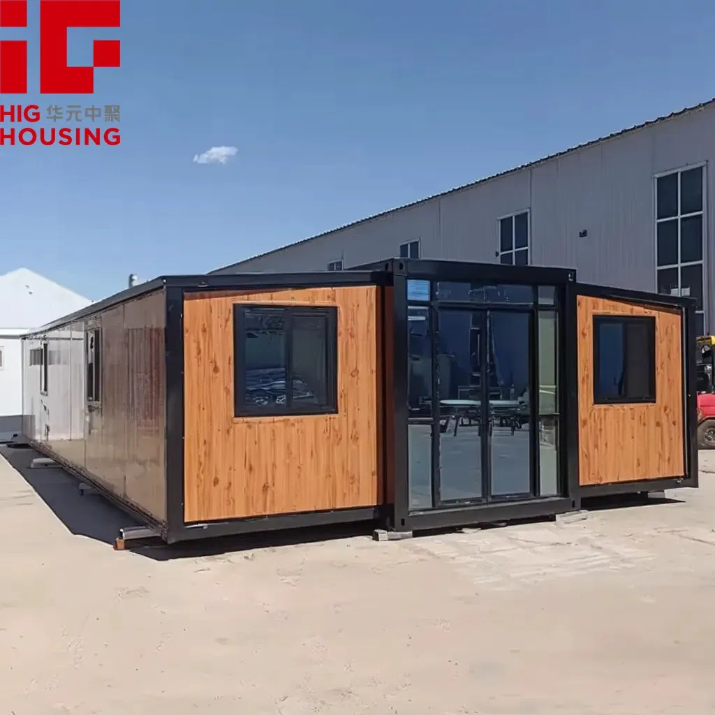 Containerized Prefabricated Houses Portable Australia Expandable House 40 Foot Container with 3 Bedroom