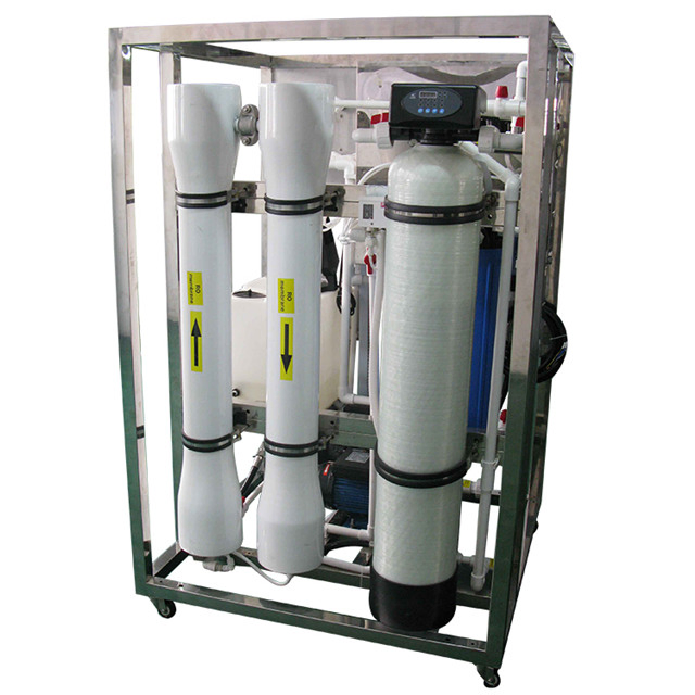 Small Scale Water Desalination Solution for Salt Borehole Water