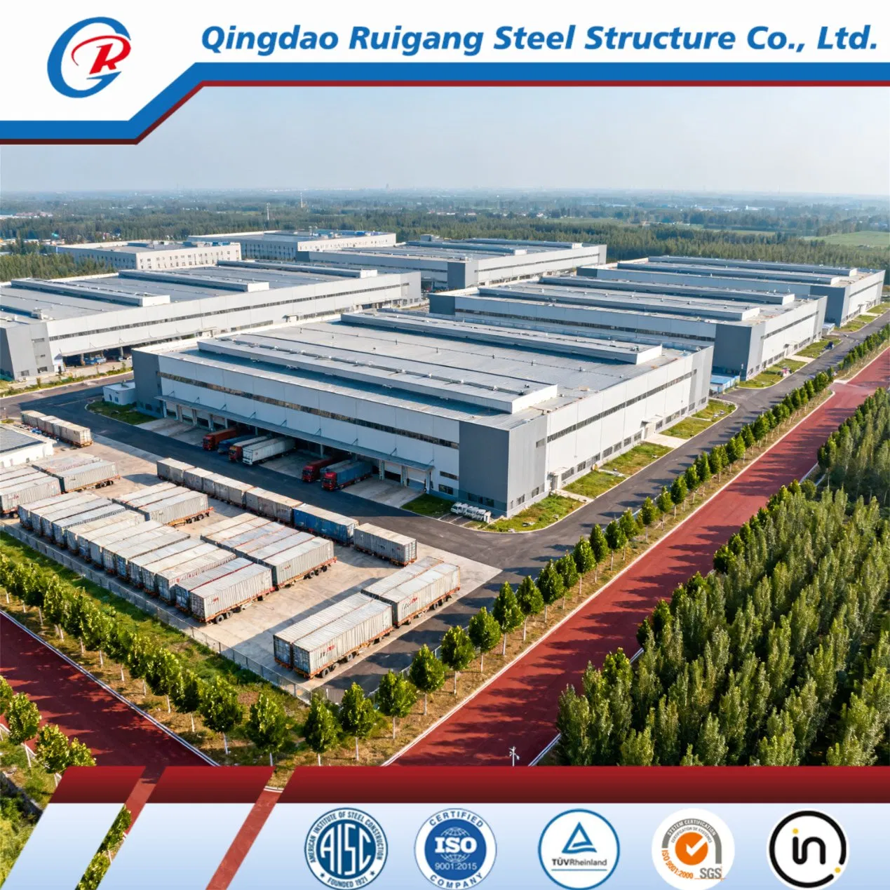 Prefabricated Lightweight Industrial Warehouse Structure Steel Building