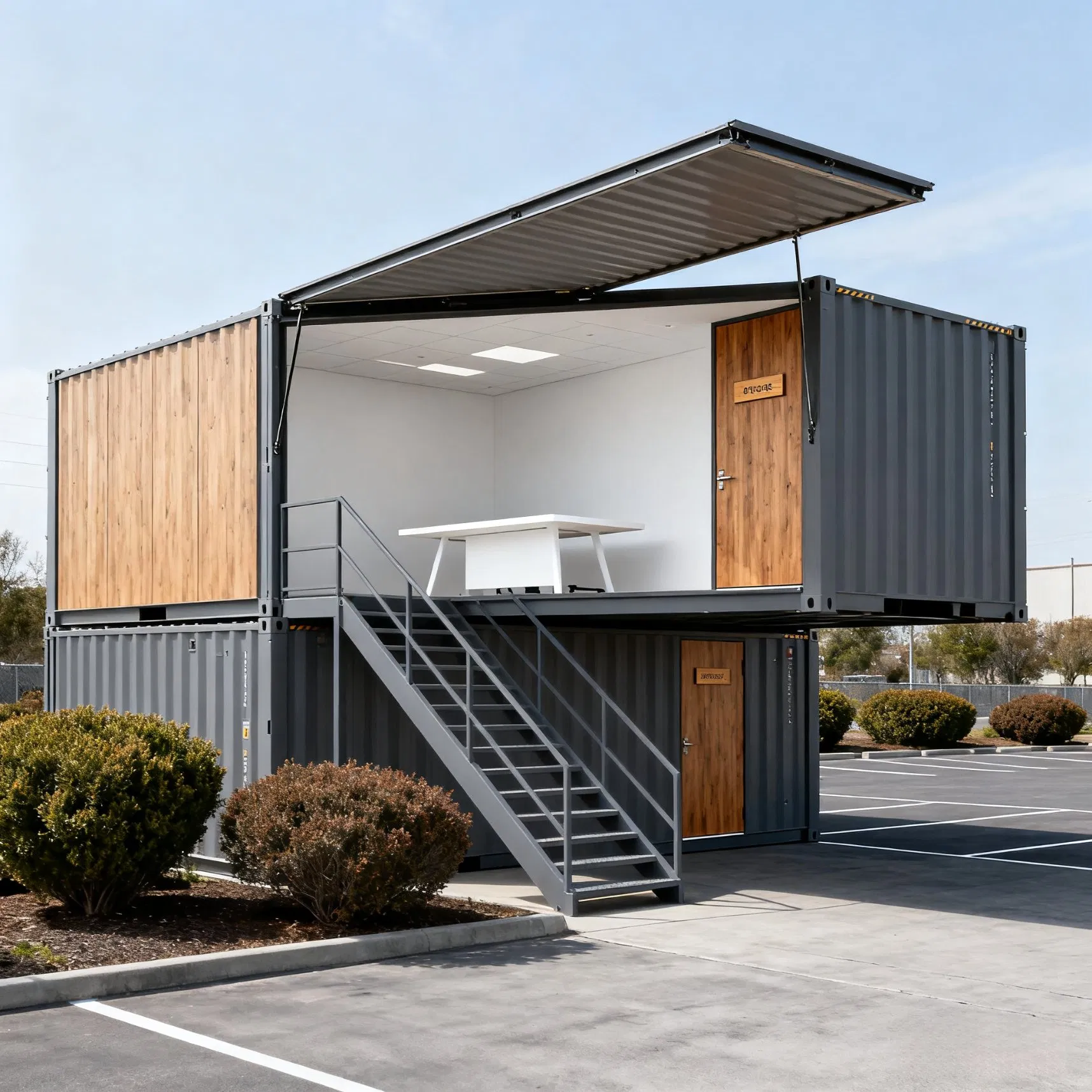 China Container Building Steel Structure Prefabricated House
