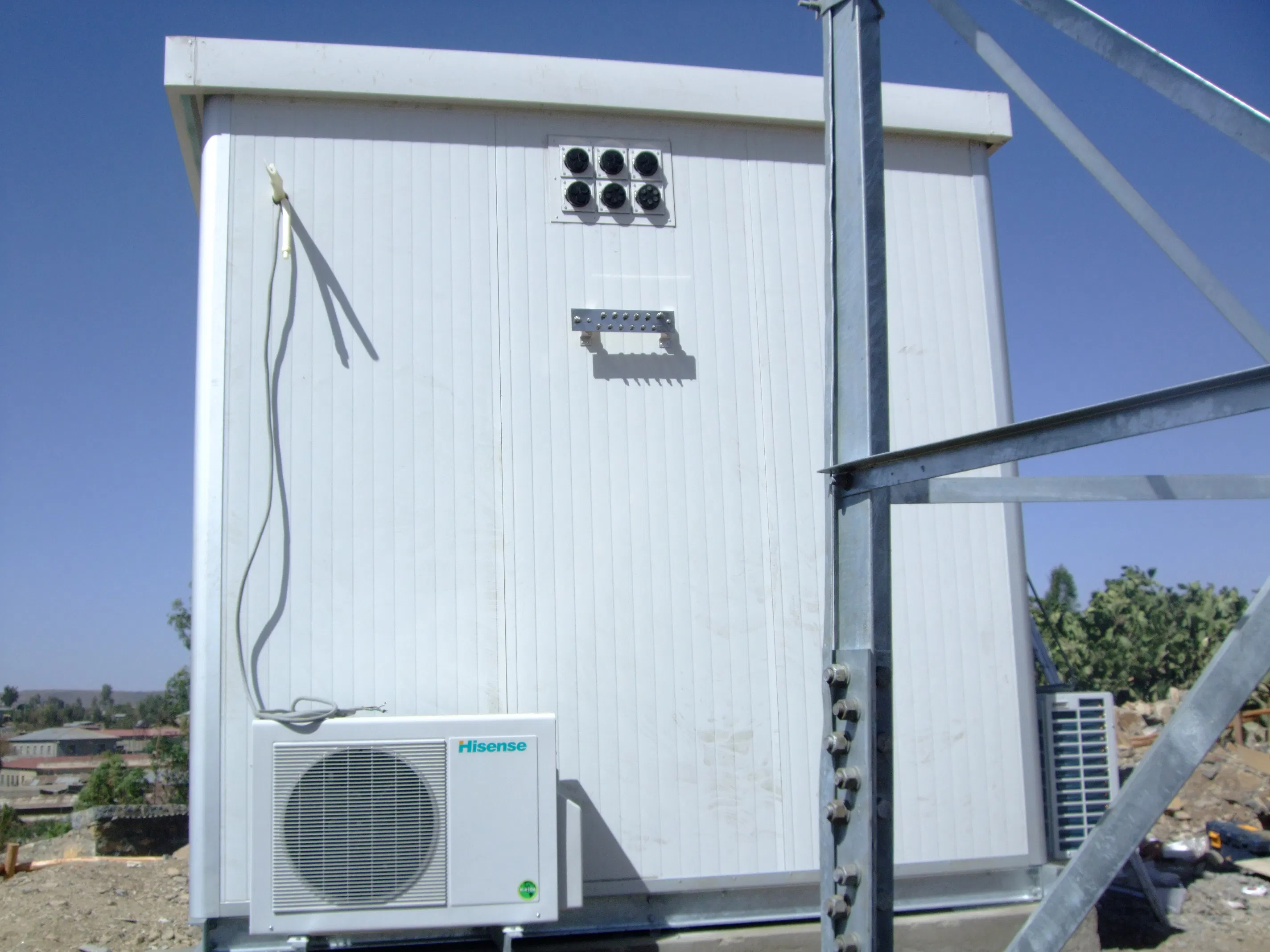 High-Quality Telecom Shelter Solutions with Custom Steel Design