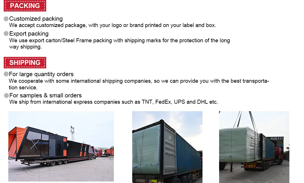 Packaging and Shipping