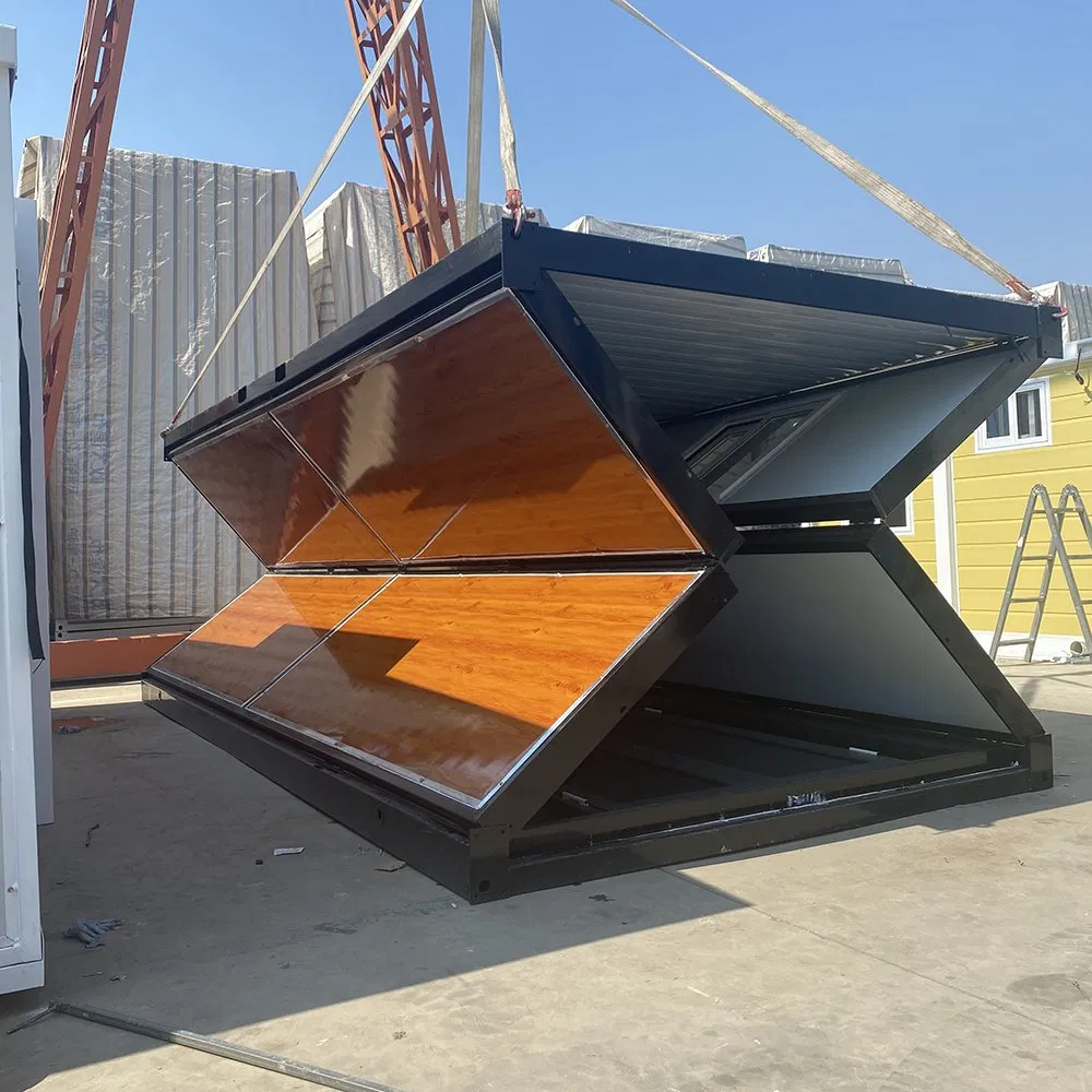 Prefabricated Foldable Container Home: Eco-Friendly Modular Home for Remote Accommodation Offices