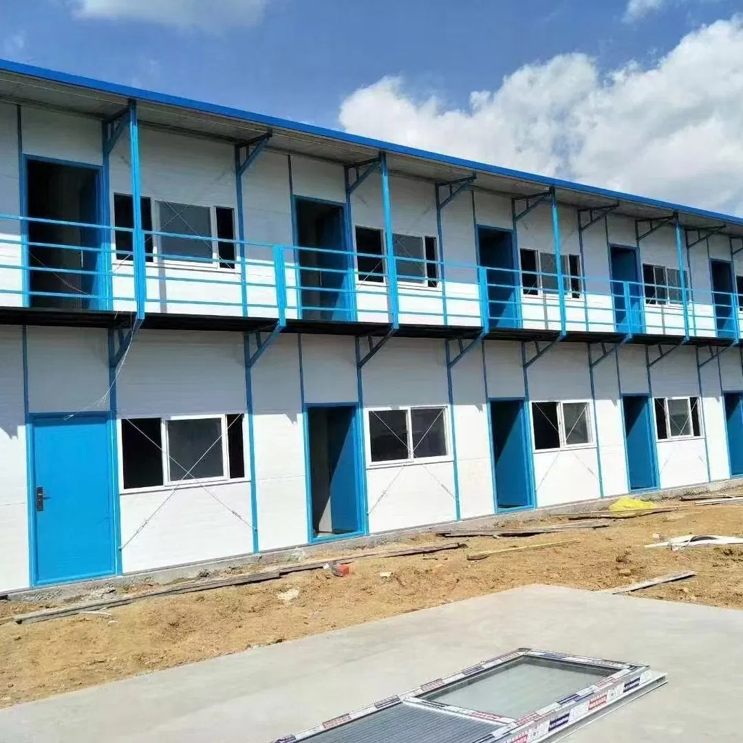 Quick Assembly Lightweight Portable Insulated Mobile Temporary Housing for Construction Site Workers