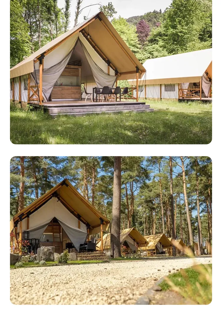 Luxury Safari Tent View