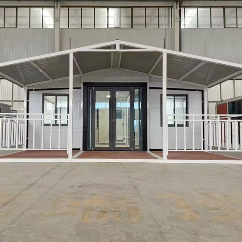 Modern Prefabricated Steel Container Office Building Modular Home Expandable Folding Portable Eco-Friendly Fast Install