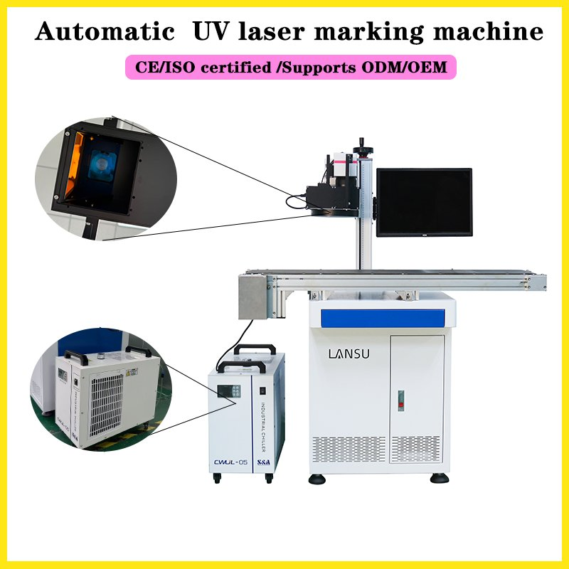 Lansu 10W UV Vision Laser Marking System for Plastic Housings