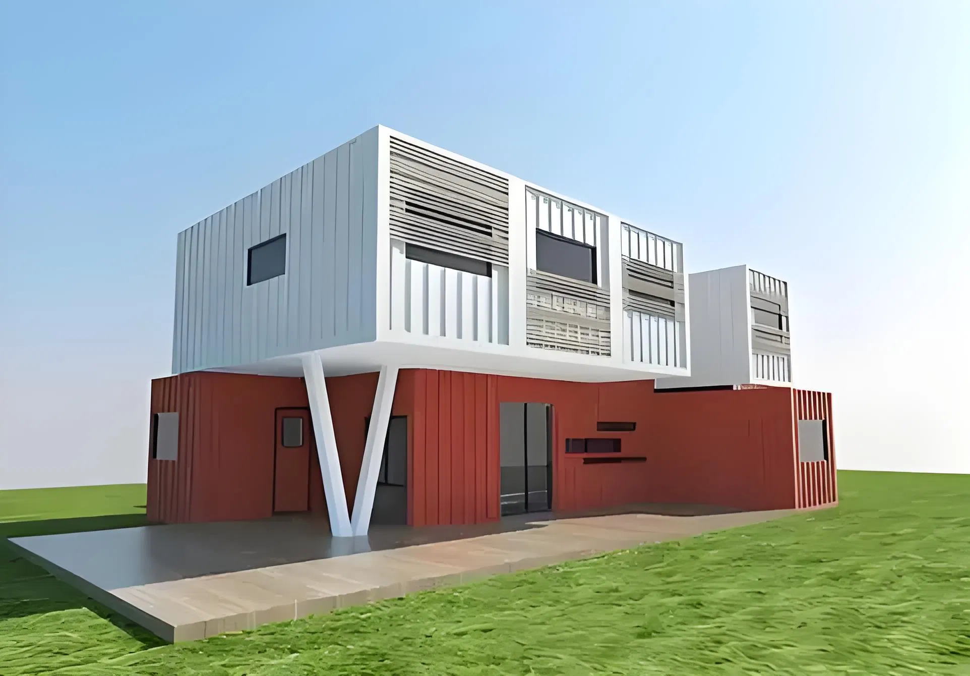 Versatile Steel Structure for Camping and Outdoor Gatherings