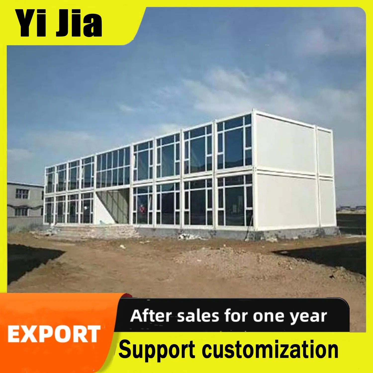 Export Prefabricated Temporary Housing Facilities Are Complete, Used for Construction Sites, Tourist Attractions, Hospitals, Troops, etc