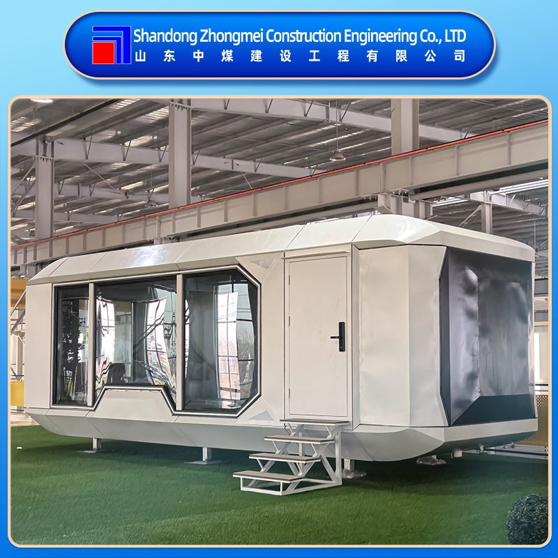 Luxury Container House and Space Capsule Villa for Airbnb Rentals, Tourist Parks, and Modular Prefab Housing with Quick Installation and Smart Design
