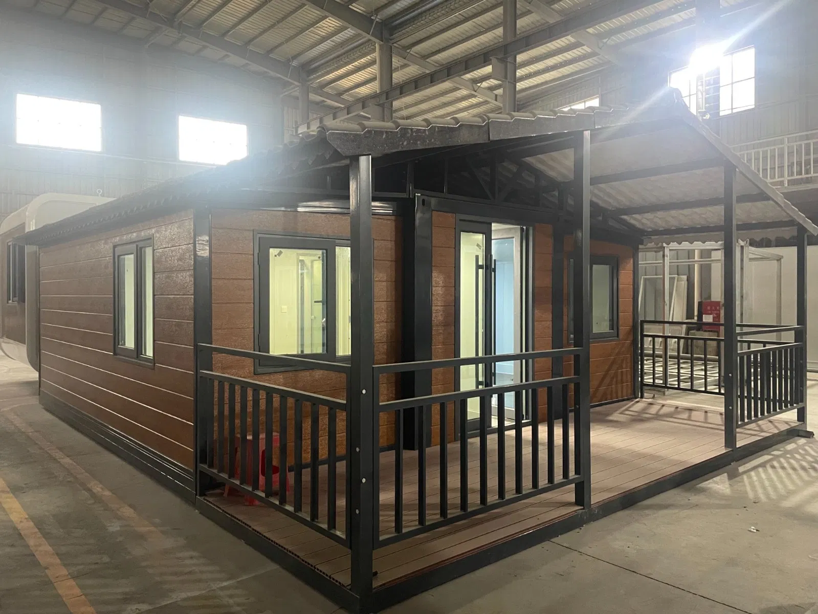 Prefabricated Modular Steel 20FT Tiny Extendable Smart Container House