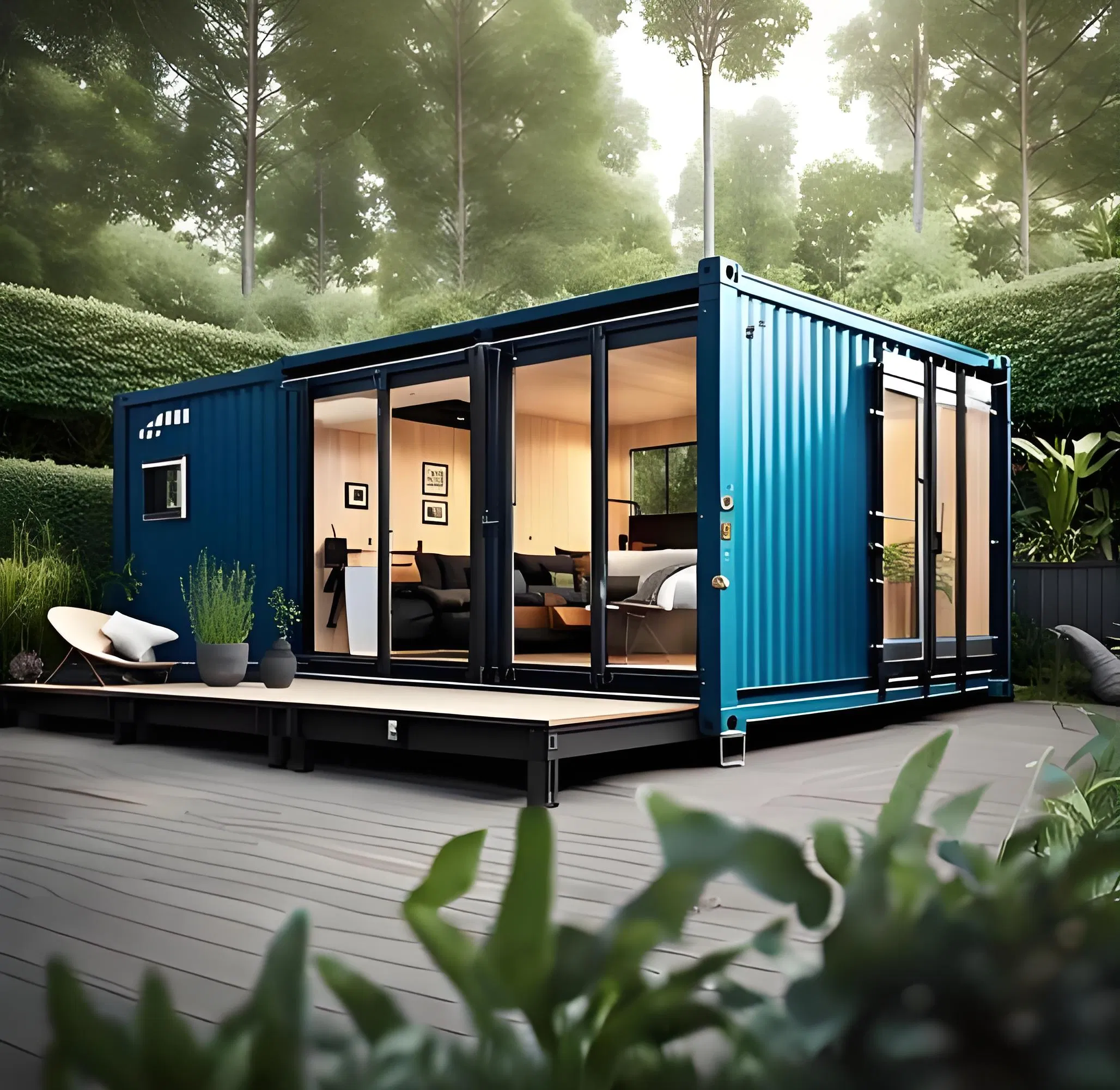 Versatile Steel Structure for Camping and Outdoor Gatherings