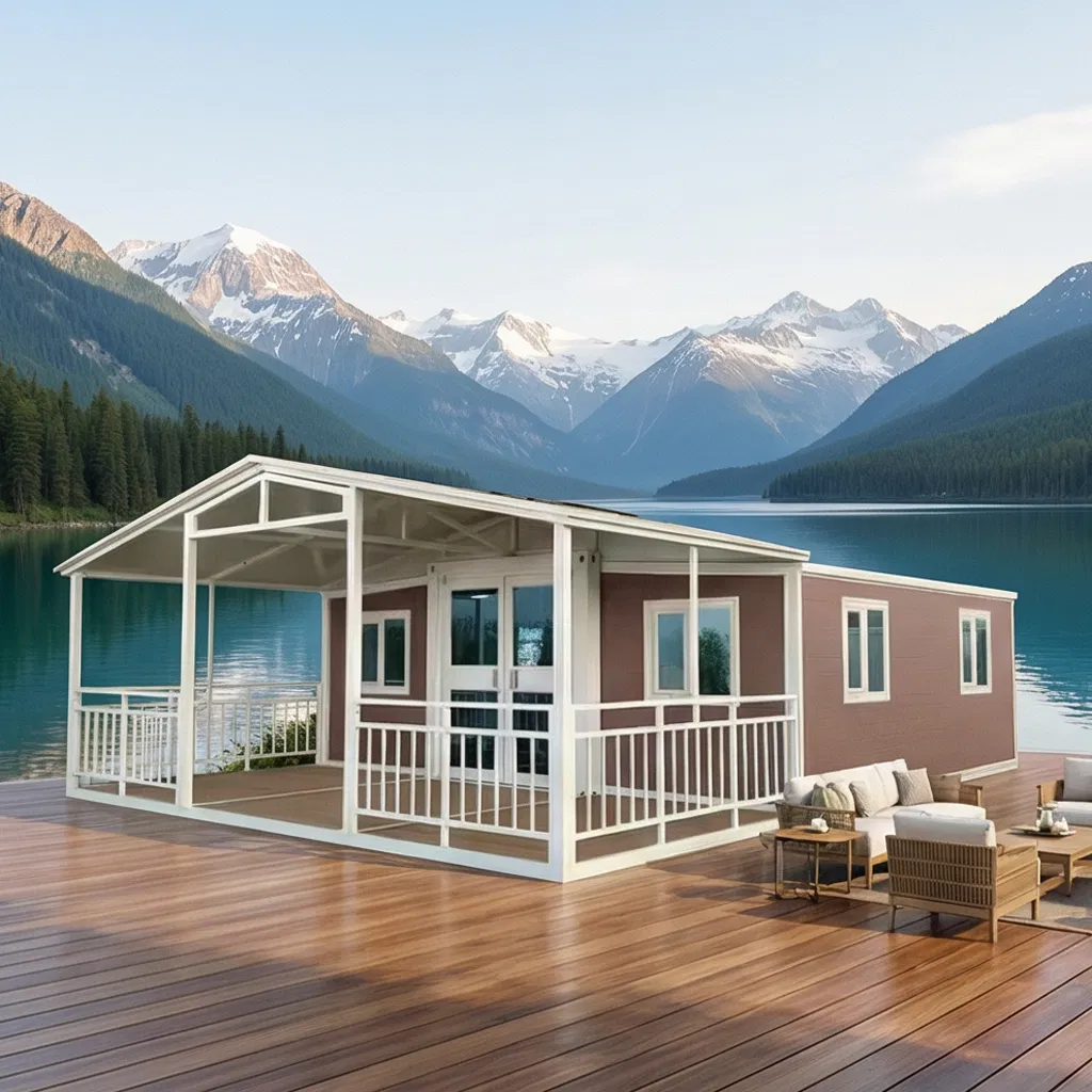 Portable, Luxurious, Prefabricated, Expandable, Modular Container-Based Mobile Housing.