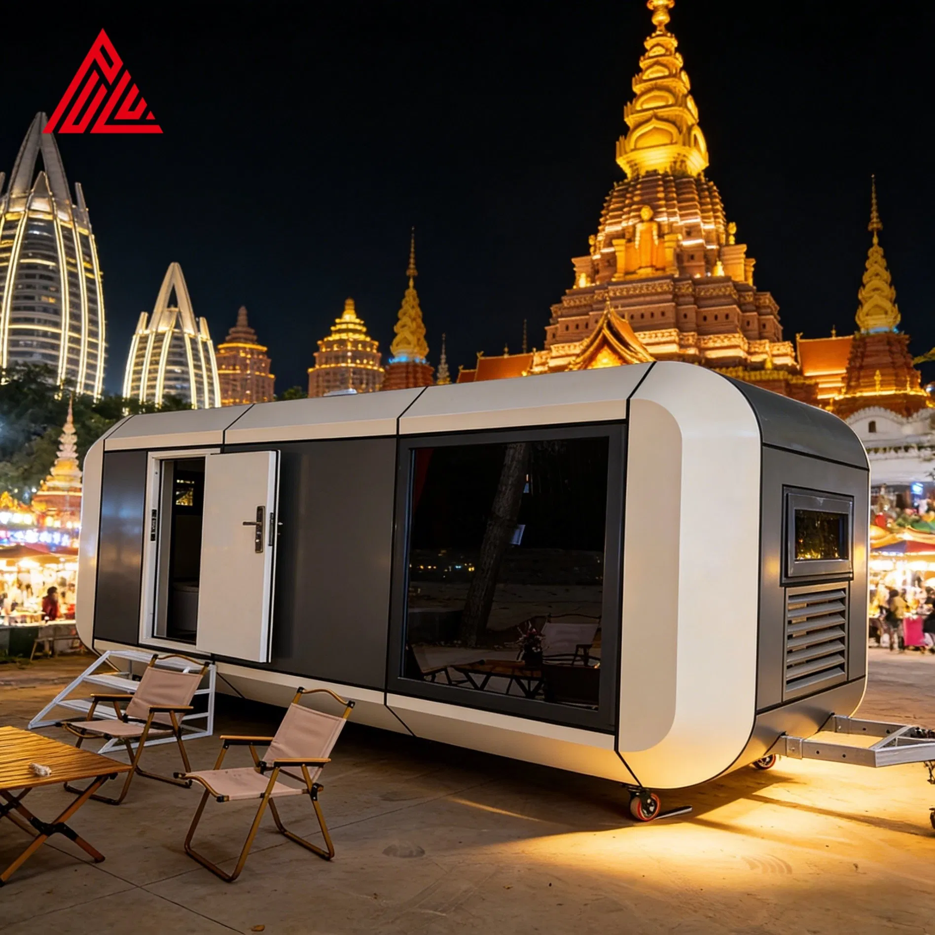 Luxury Capsule Hotel at Rock-Bottom Price, Prefabricated Smart Mobile Modern Modular Housing