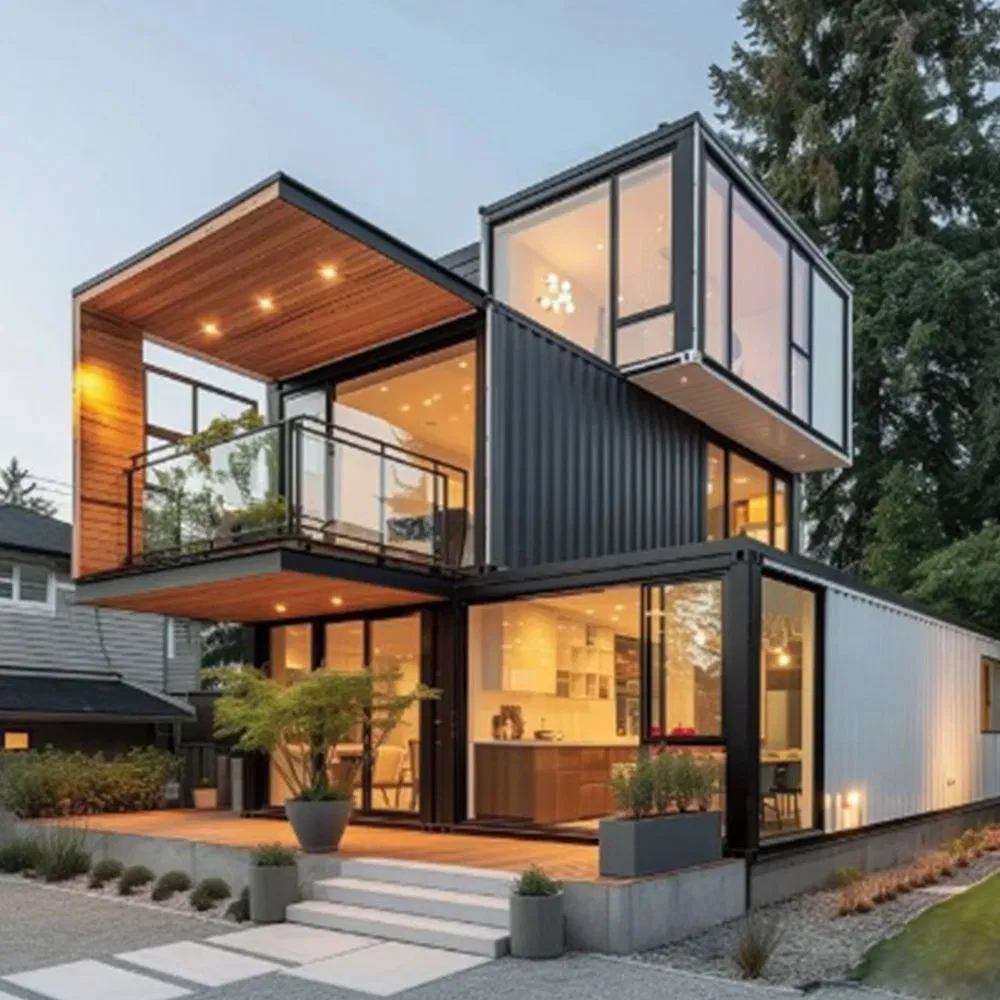 Customized Prefabricated Tiny Steel Structure Building Transportable Container House