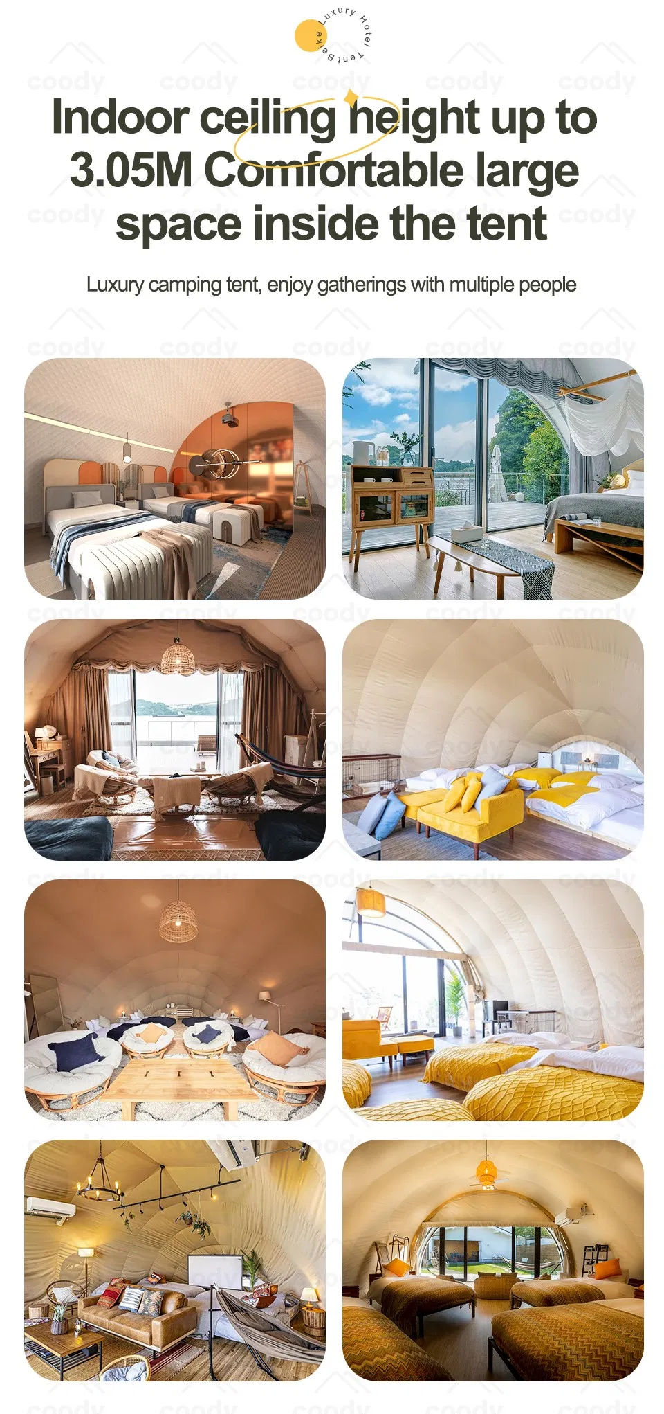 Luxury Safari Tente 5