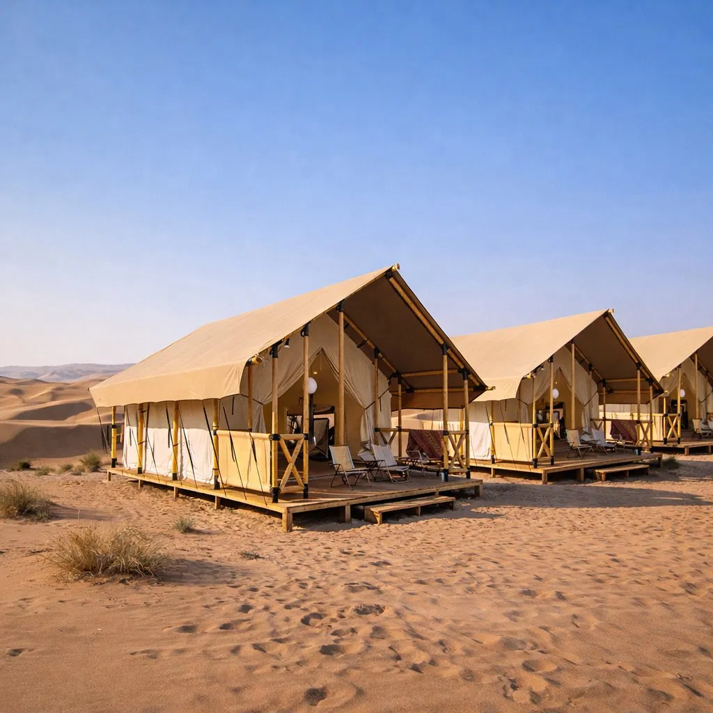 Outdoor Family Camping Luxury Glamping Hotel Tent Safari Resort Beach Tent