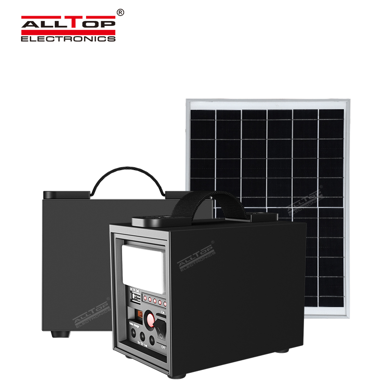 Alltop Cheap Price Mobile Outdoor House Emergency Lighting Solar Power Energy System