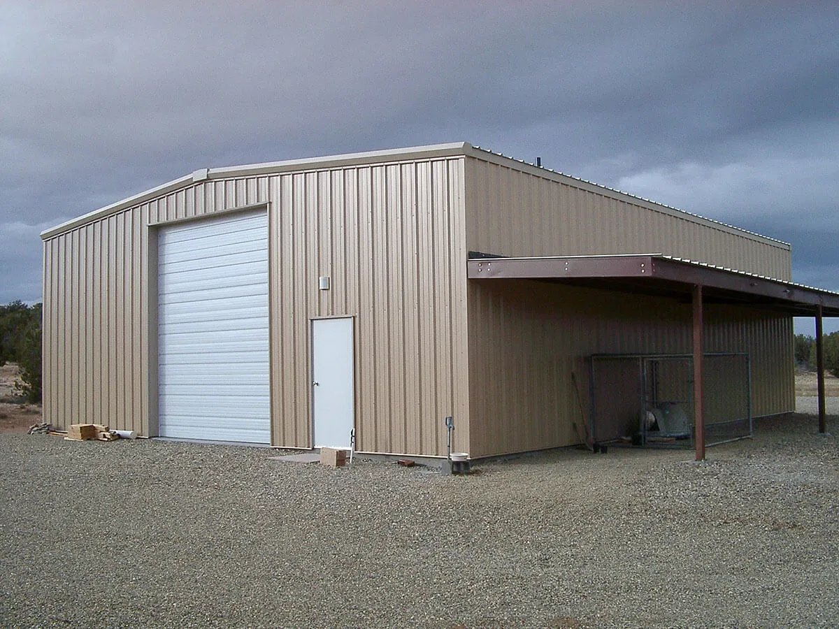 Qingdao Q355 Steel Prefabricated Structural Frame Stable Steel Warehouse Building