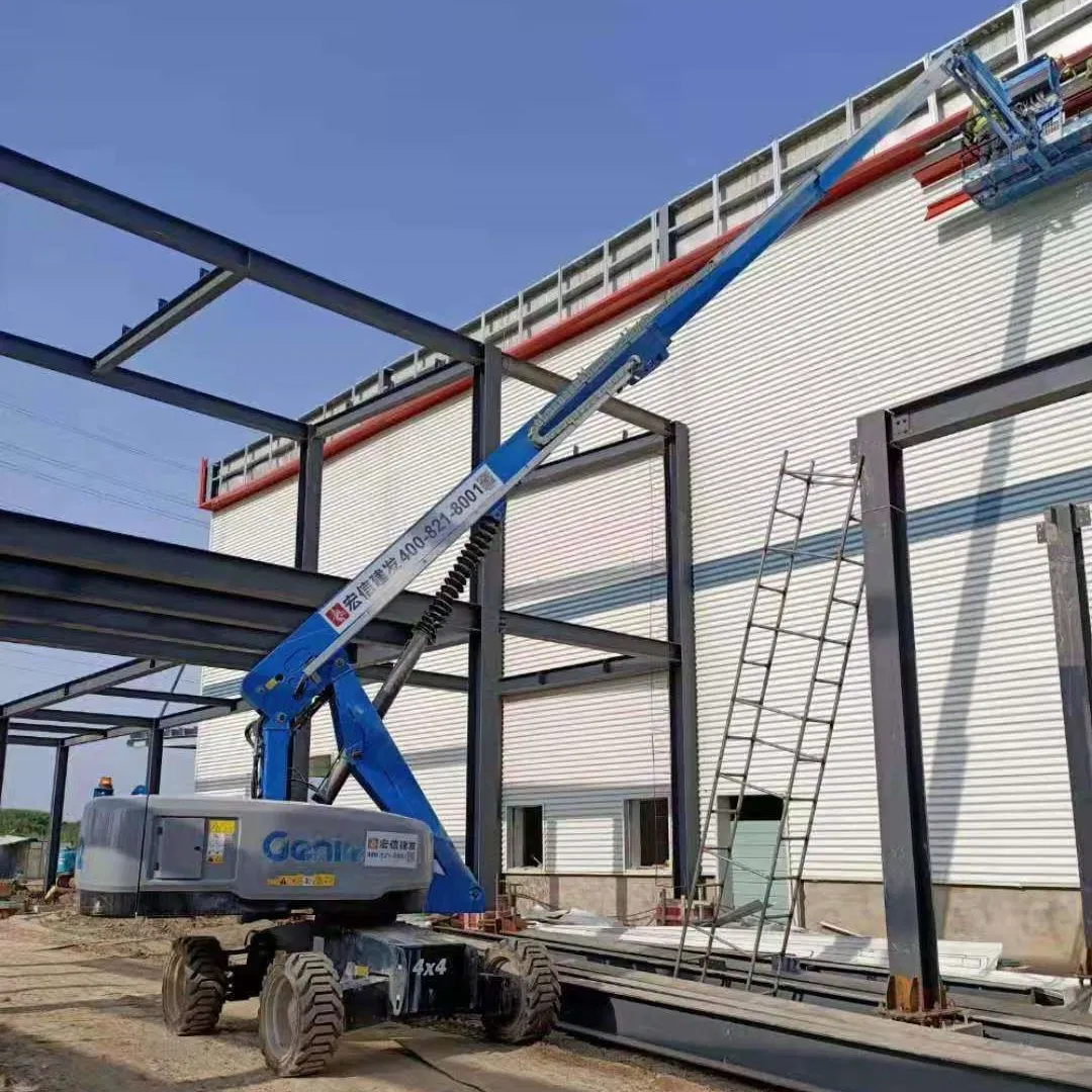 Steel Shed Metal Construction Frame Workshop Warehouse Prefabricated Building Steel House