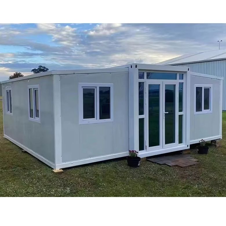 Modern Prefabricated Steel Container Office Building Modular Home Expandable Folding Portable Eco-Friendly Fast Install