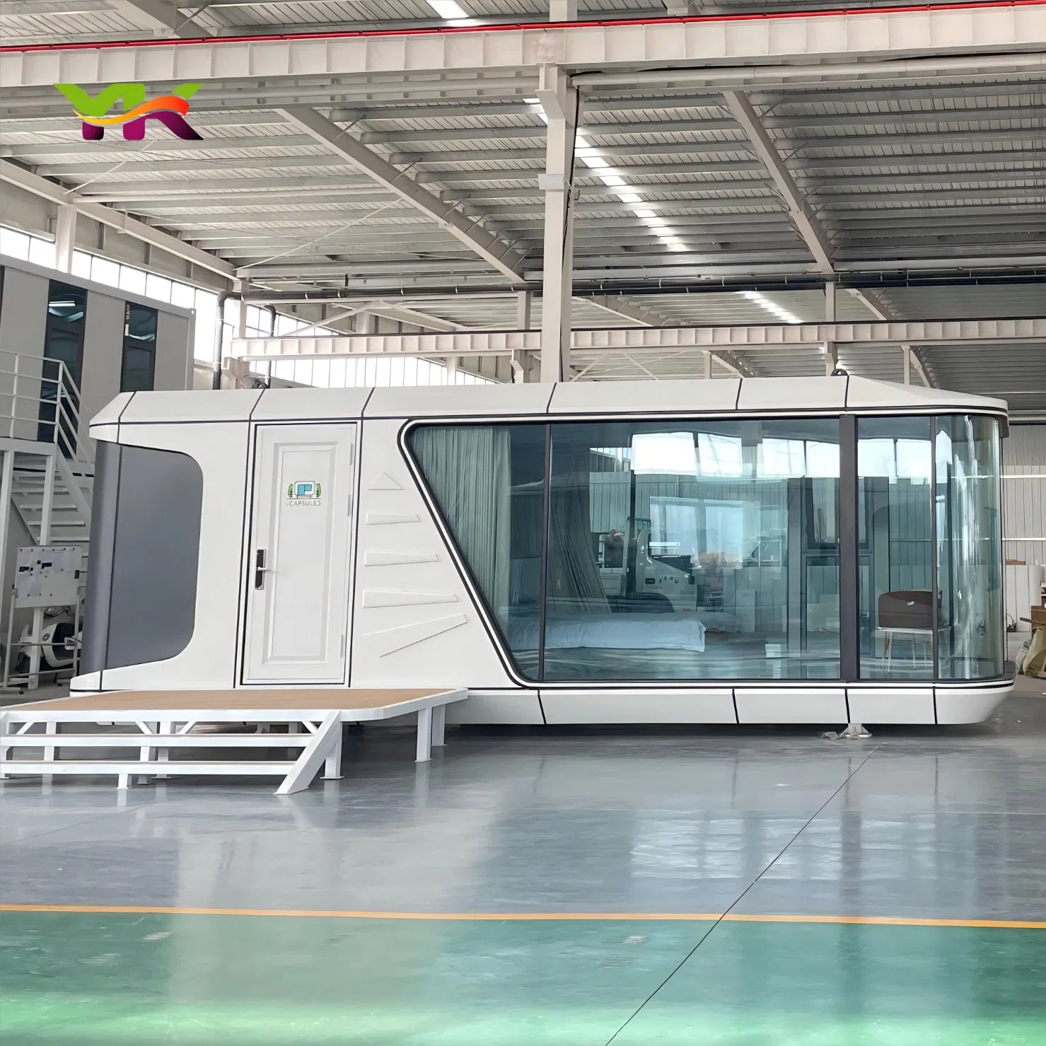 Capsule House Factory Modular Home Container House Smart Steel Structure Mobile Building Hotel Prefab Cabin Housing