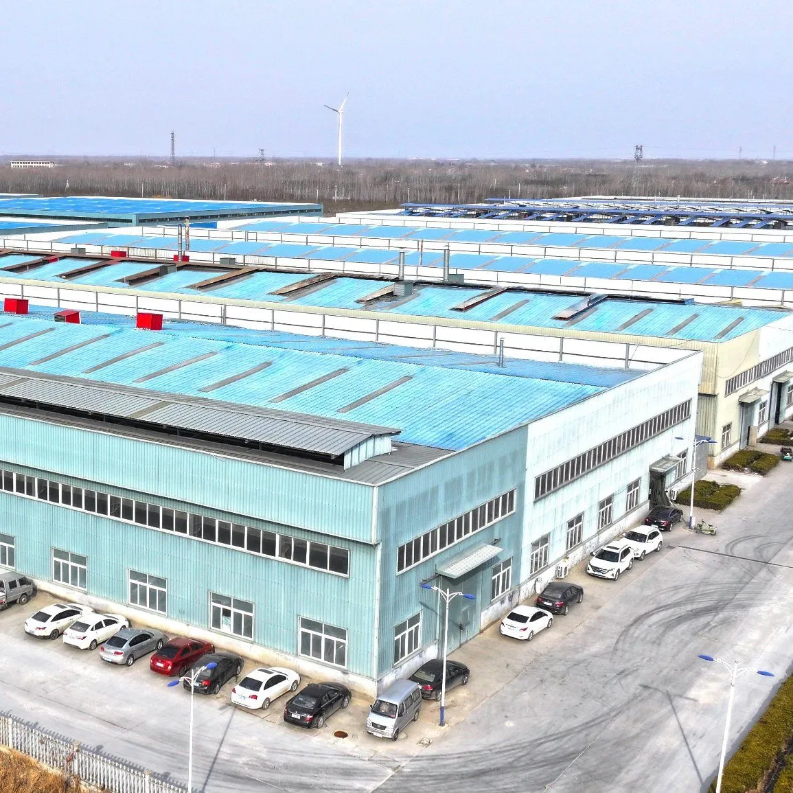 Efficient Modular Steel Frame Solution for Industrial Building Design