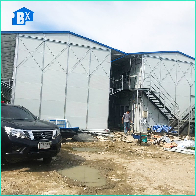 Customizable Prefab Steel Building Solutions for Industrial Needs Eco-Friendly Prefab Steel Structures with Advanced Design Features