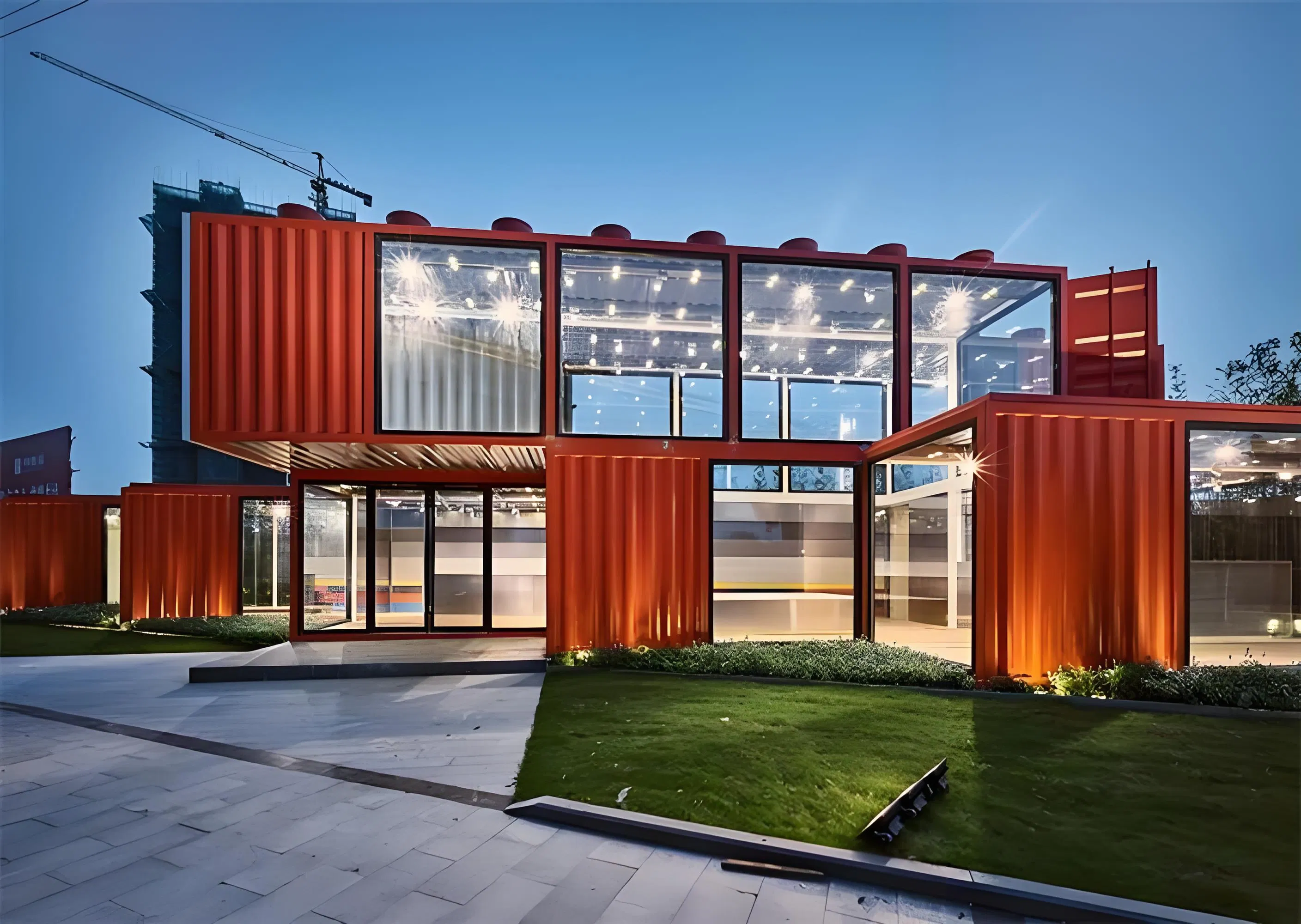 Versatile Steel Structure for Camping and Outdoor Gatherings