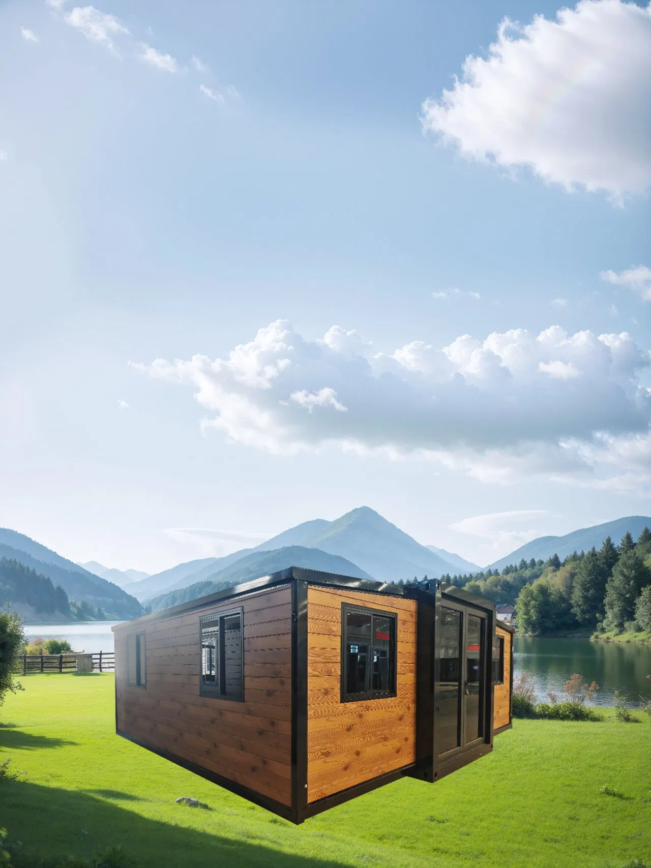 Australian-Standard 20/40 FT Foldable Expandable Fully-Equipped Containerized House