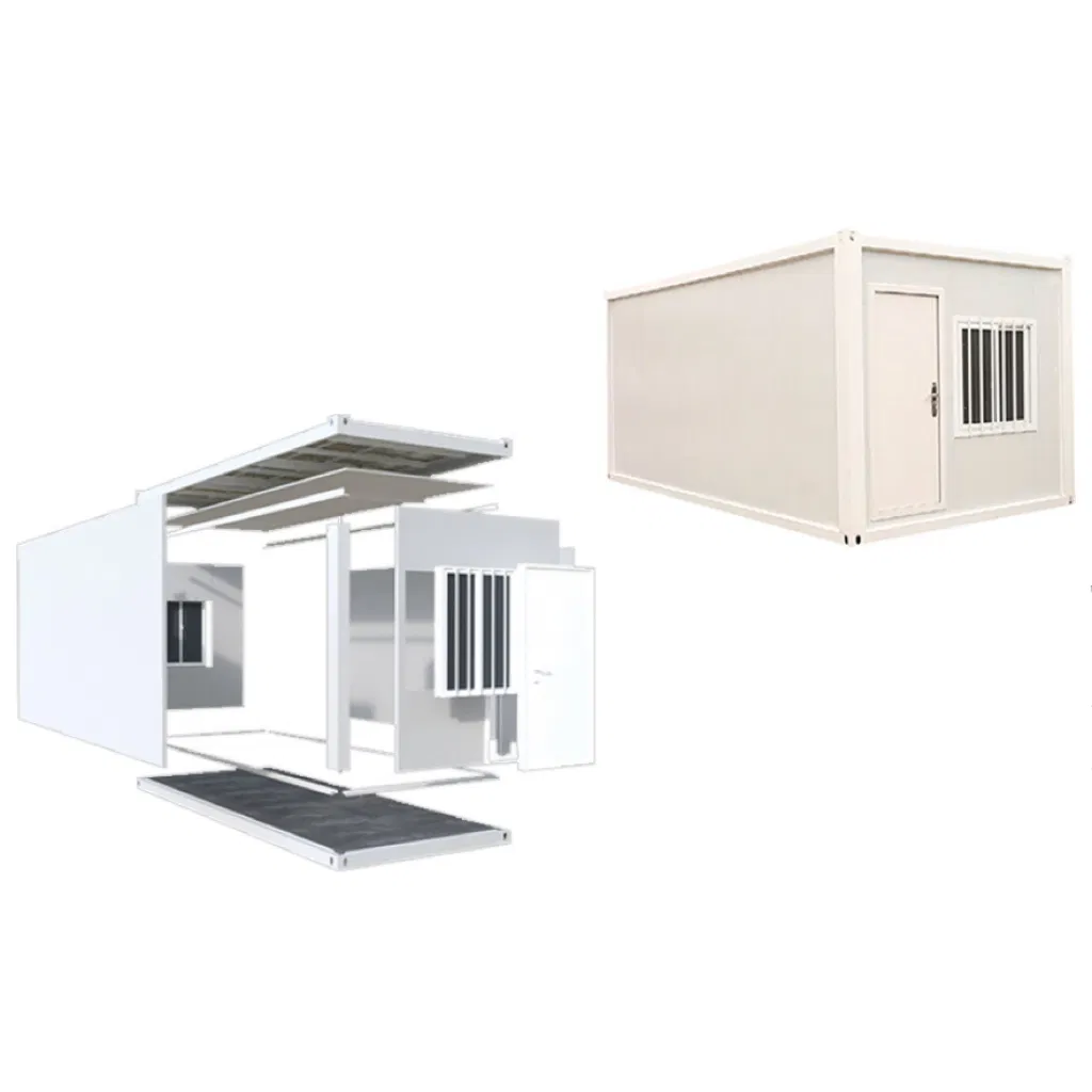 Eco-Friendly Mobile Modular Flat Pack House Prefab Portable Detachable Container Tiny Home