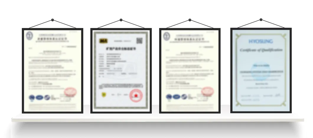 Quality Certifications