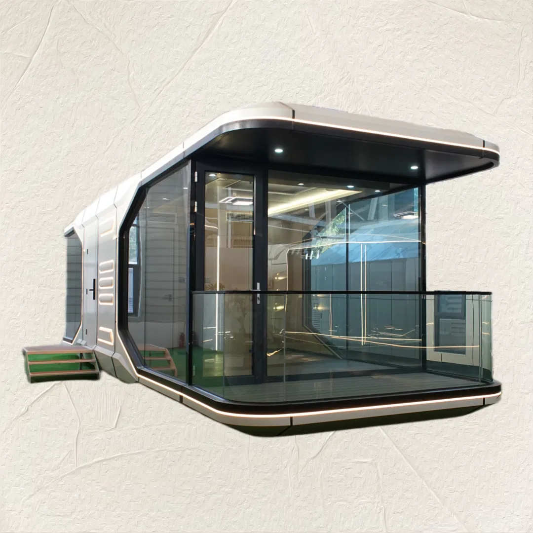 Modern Steel Prefab Building with Smart Kitchen and Bathroom Designs