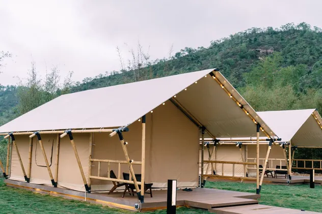 Luxury Safari Tent View 1