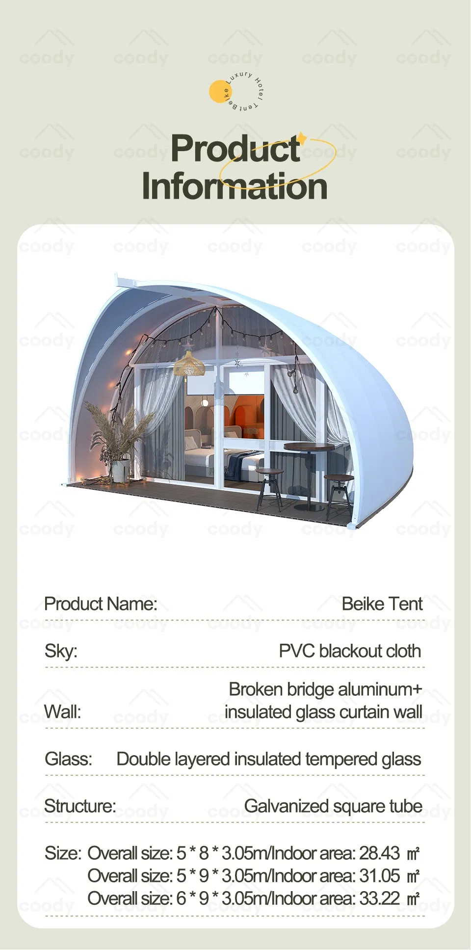 Luxury Safari Tente 8