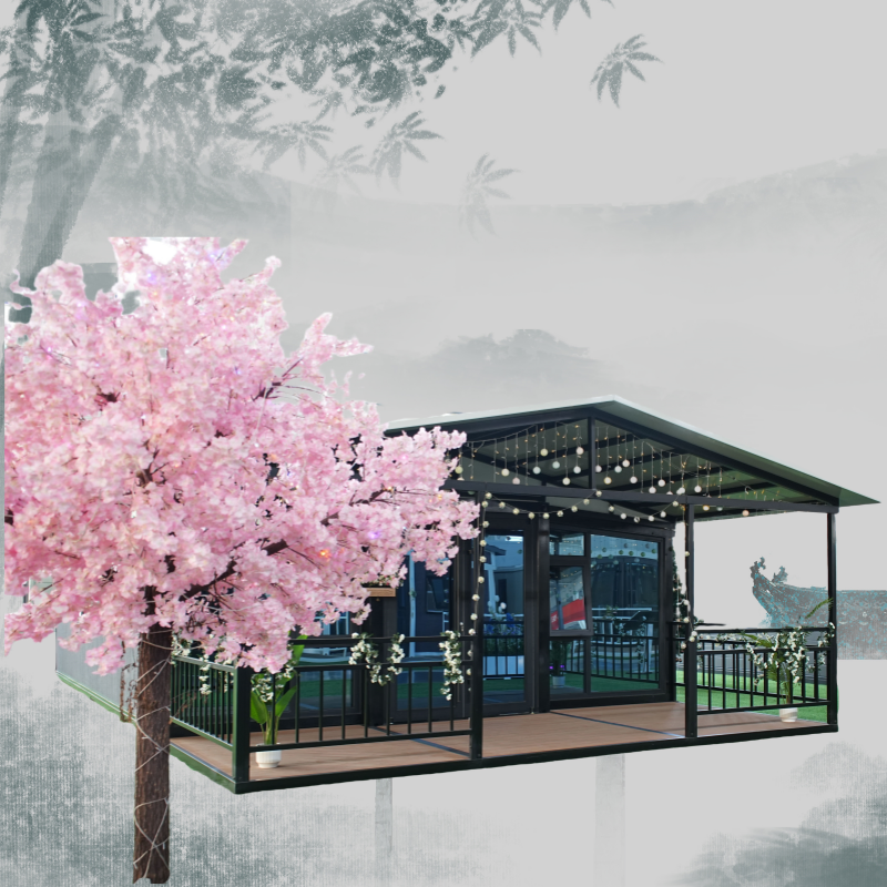 Luxury Office Expandable Steel Structure Prefab Modular Building Solution