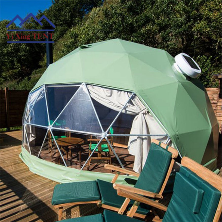 4m 12.56m2 Discount Price Confortable Geodesic Luxury Outdoor Hotel Travel Resort Glamping Dome House Tent for Outdoor Homestay